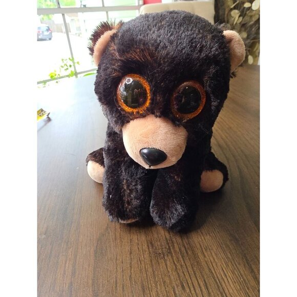 Ty Beanie Buddies Kodi Bear Plush Toy With Big Glittery Eyes 12" Stuffed Animal - Picture 10 of 13